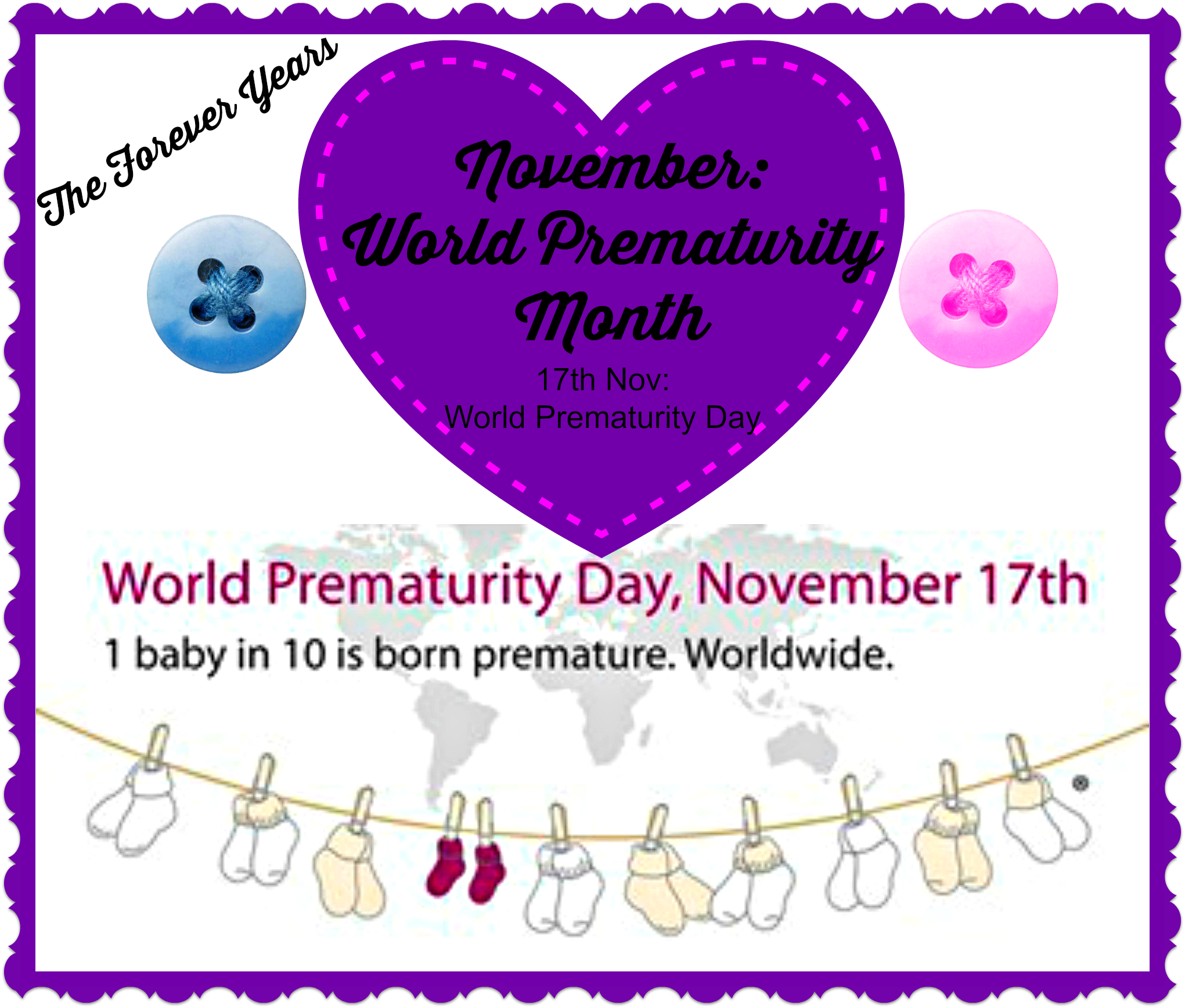 November 17th is World Prematurity Day 