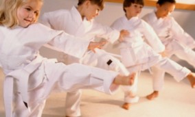 Kids doing Karate (Source: Google images).