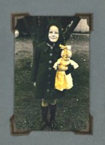 Netta as a child with her doll